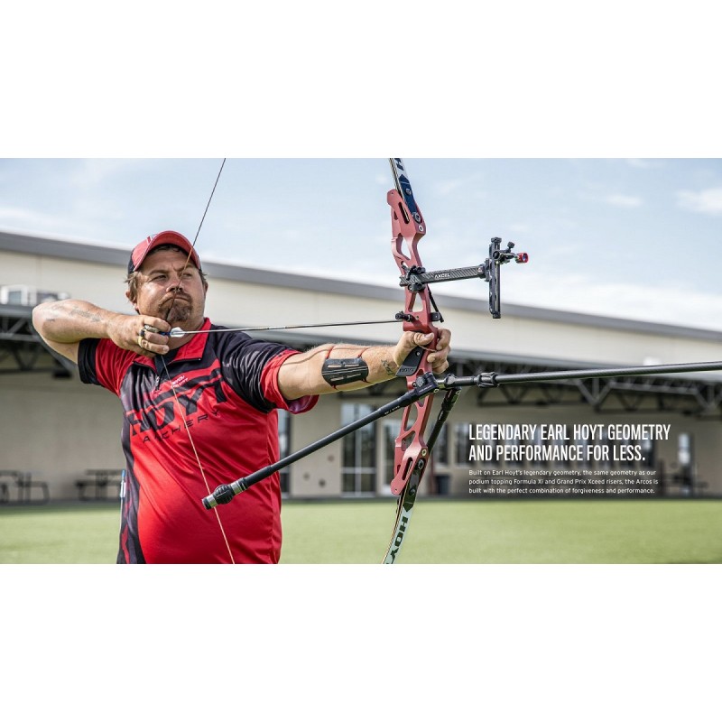 Recurve Target Bows Hoyt Arcos Recurve Riser 25 Inch